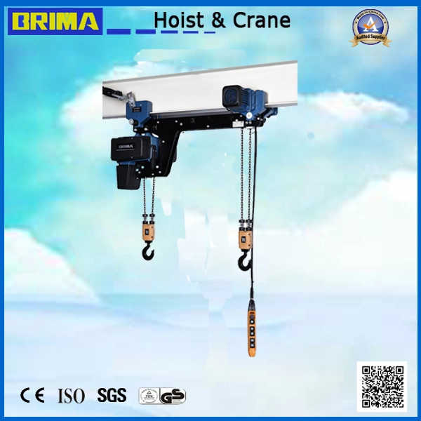 Brima 125kg European Low Headroom Type Electric Chain Hoist