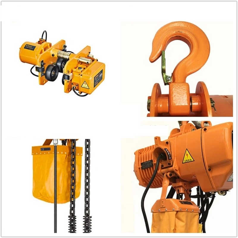 220V 380V 1 Ton 5 Ton Electric Chain Hoist