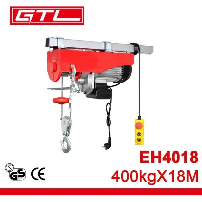 Electric Winch 400kg Scaffold Hoist Winch Crane Garage Cable Lifting Winch