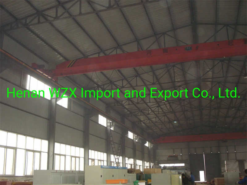 12.5ton Simple Structure Remote Control Single Girder Overhead Crane