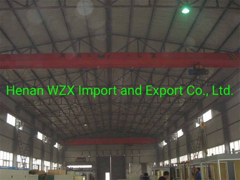 12.5ton Simple Structure Remote Control Single Girder Overhead Crane