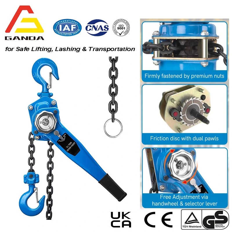 Factory of Manual Hand Pull Chain Block/Chain Hoist/Lifting