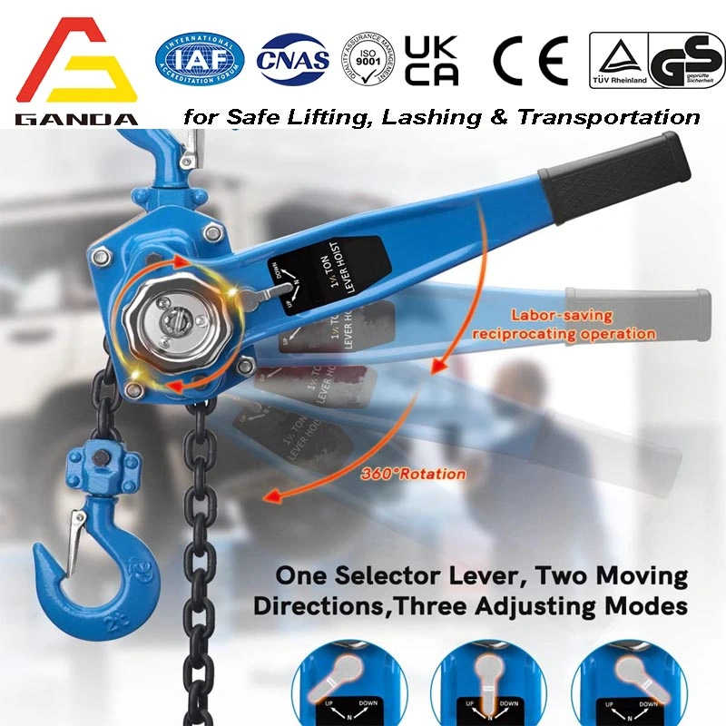 Factory of Manual Hand Pull Chain Block/Chain Hoist/Lifting