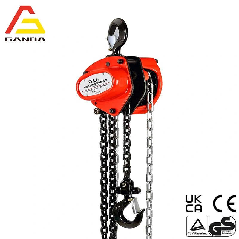 Factory Price Cheap 1t X 3m Manual Hand Chain Hoist with Overload Protection