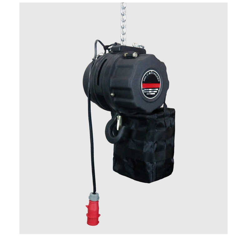 220V Single Phase 1ton Electric Chain Stage Hoist