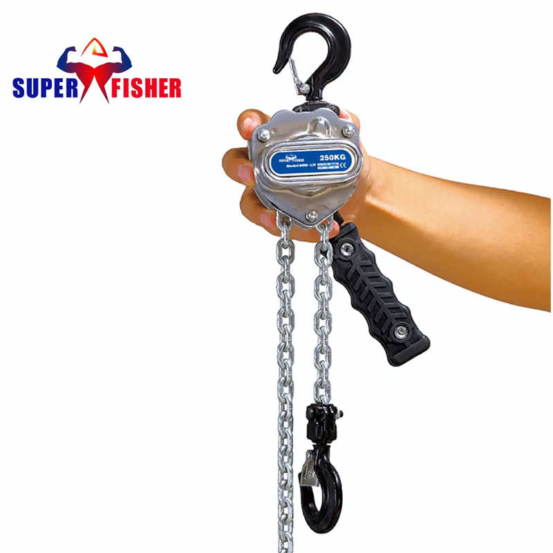 Building Construction Tools Overhead Crane Hand Chain Hoist with G80 Load Chain