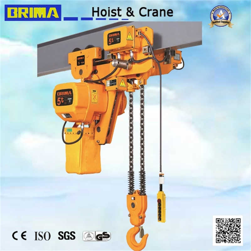 7.5t Double Speed Electric Chain Hoist with Electric Trolley sale Philippines