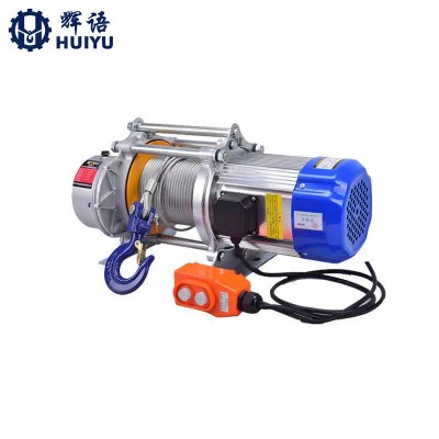 Huiyu China Manufacture 500kg Wire Rope Electric Hoist sale Saudi Arabia