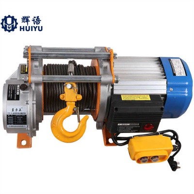 1000kg Elevator Hoist Electric Wire Rope Winch sale United Arab Emirates