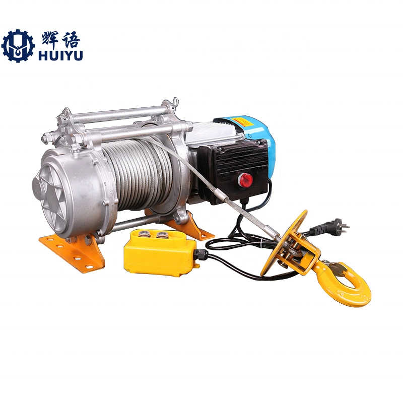 1000kg Elevator Hoist Electric Wire Rope Winch sale United Arab Emirates