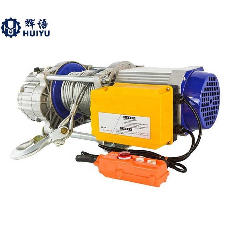 Fast Lifting Electric Hoist Small Aluminum Shell Construction Hoist sale Nigeria