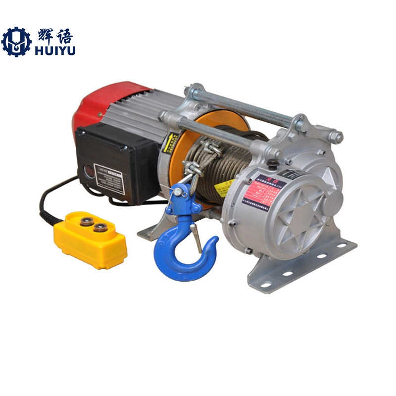 Small Mini Electric Hoist Winch 220V 500kg-2000kg sale to Serbia