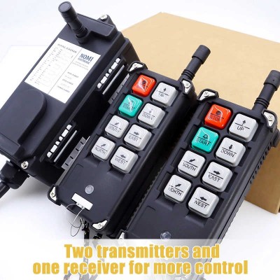 6 Channel Wireless Transmitter and Receiver RC Crane Remote Control sale Iraq