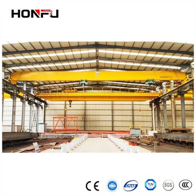 Honfu 5 Ton Electromagnet Overhead Crane Light for Workshop sale Vietnam