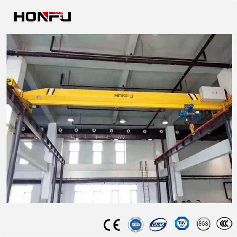 Honfu 5 Ton Electromagnet Overhead Crane Light for Workshop sale Vietnam