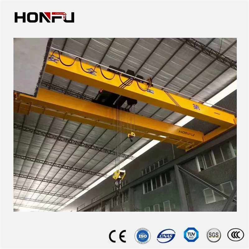 Honfu 5-320ton Double Girder Overhead Crane with Magnetic sale Singapore