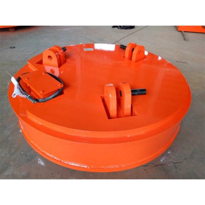 1 Ton Circular Type Lifting Electro Magnet Supplier sale to Vietnam