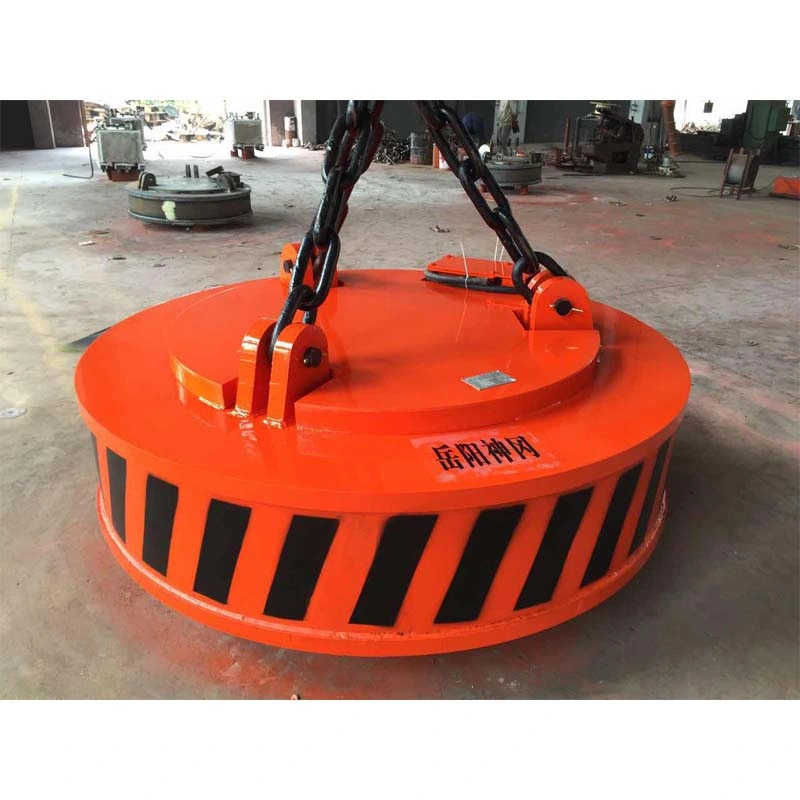 1 Ton Circular Type Lifting Electro Magnet Supplier sale to Vietnam