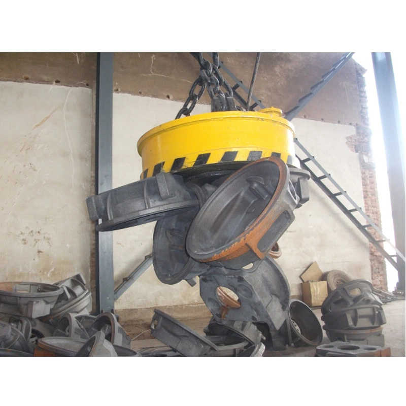 1 Ton Circular Type Lifting Electro Magnet Supplier sale to Vietnam