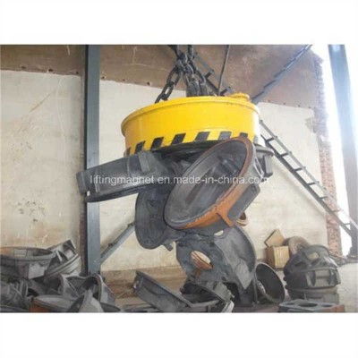 Lifting Electro Magnet of High Temperature (MW5-80L/2) sale to Singapore