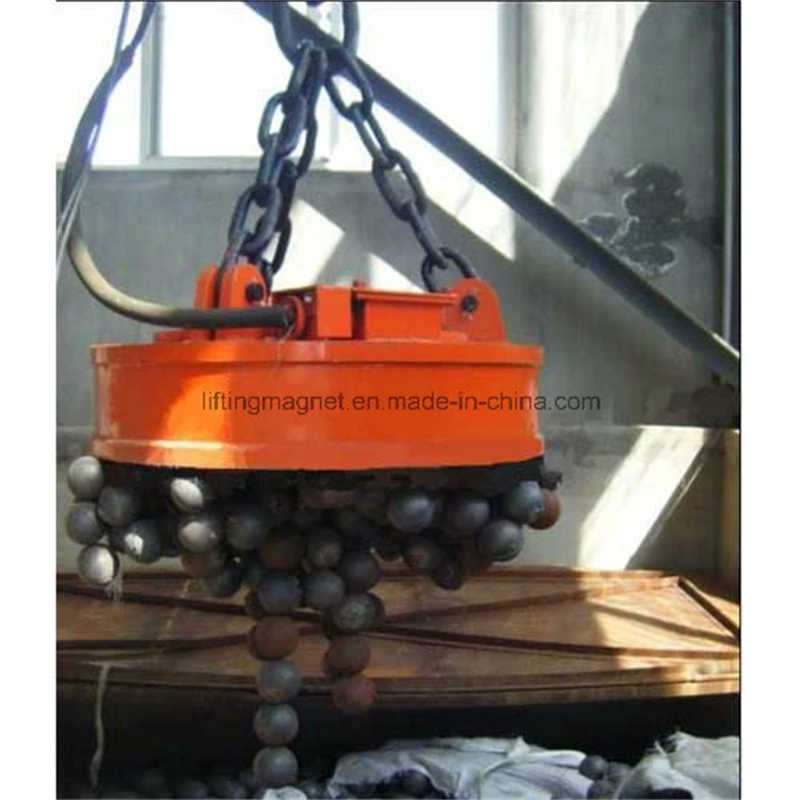 Lifting Electro Magnet of High Temperature (MW5-80L/2) sale to Singapore