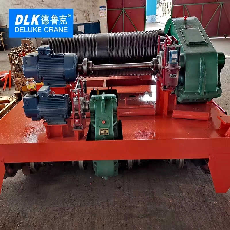 Qd Type 100t Heavy Duty Double Girder Electric Overhead Crane sale Thailand