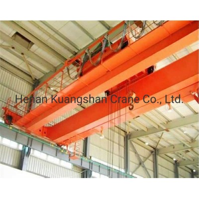 Lh Double Girder Overhead Bridge Crane with Hoist Trolley sale Poland