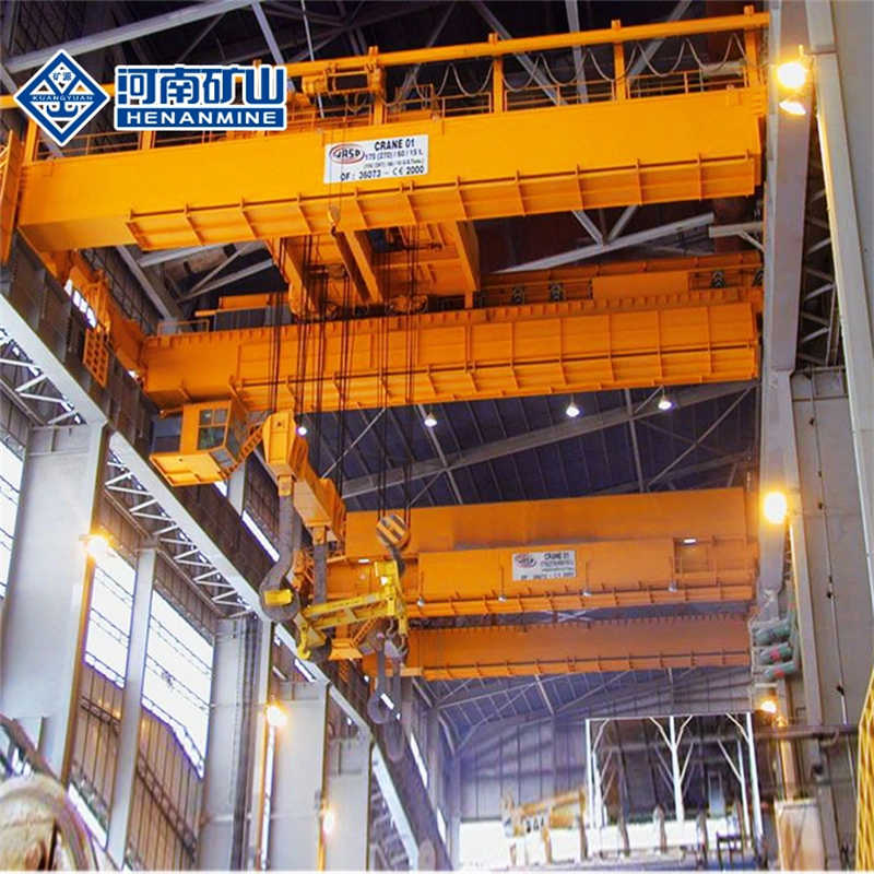 ISO CE 100 Ton Electric Double Beam Overhead Eot Crane sale France