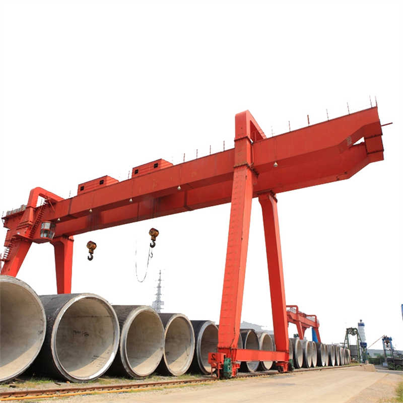 Mg Model Double Beam Gantry Crane sale to Ethiopia