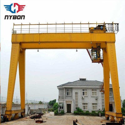 Chinese Double Girder Double Hook Gantry Crane 50/10t sale India