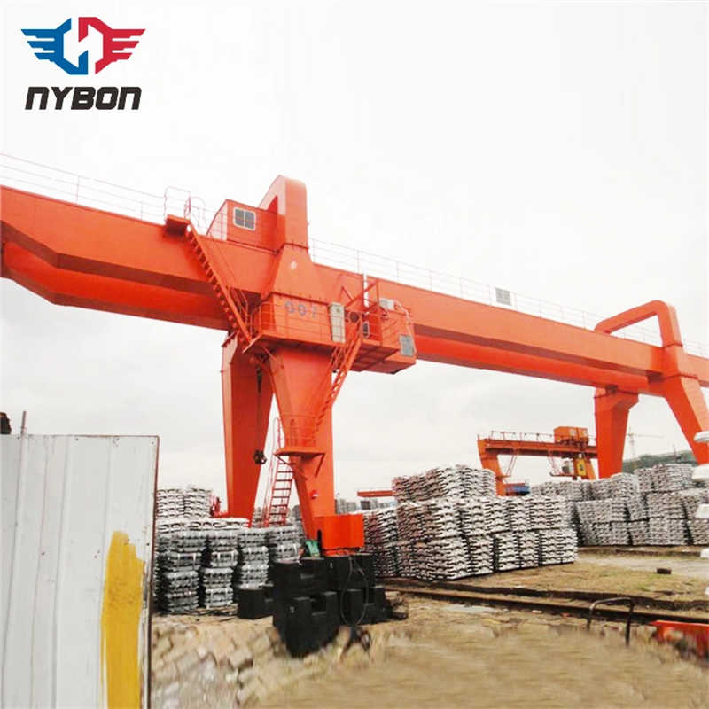 Good Quality Double Beam 10 Ton Gantry Crane Price with Hook sale Pakistan