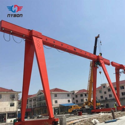 5 Ton 10 Ton Single Girder Gantry Crane with Electric Hoist sale Thailand