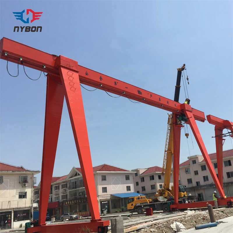 10ton Box Type Gantry Crane for Granite Factory with Cantilever sale Vietnam