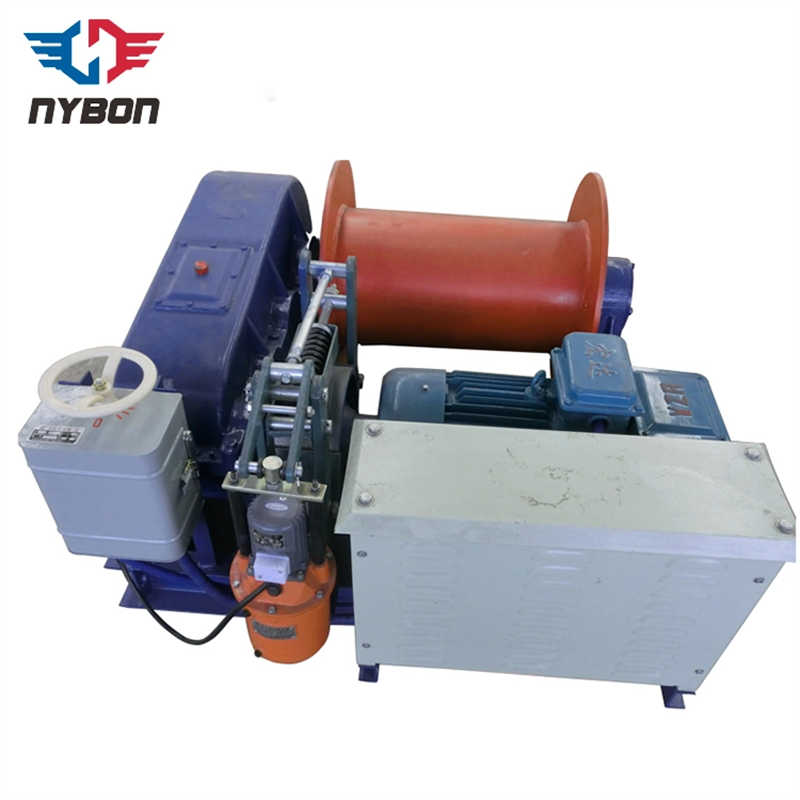 Electric Jm Model Wire Rope Capstan Winch with Brake for sale to Indonesia