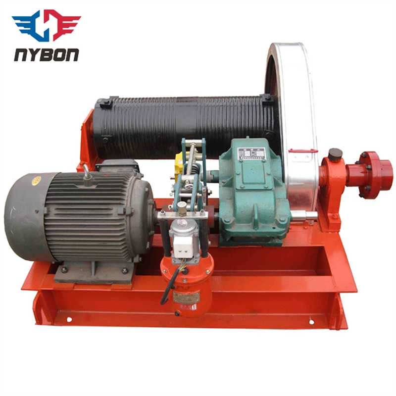 Electric Jm Model Wire Rope Capstan Winch with Brake for sale to Indonesia