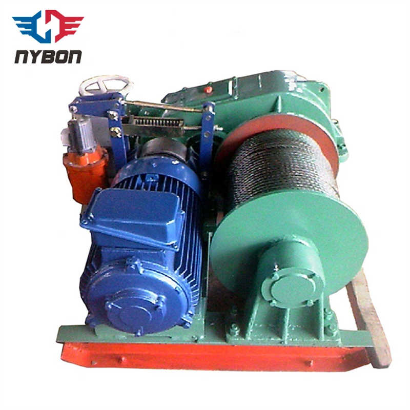 Electric Jm Model Wire Rope Capstan Winch with Brake for sale to Indonesia