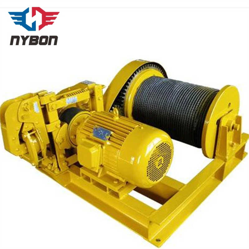 Shipyard Slipway Boat Wire Rope Pulling Electric Winch 25 Ton sale Indonesia