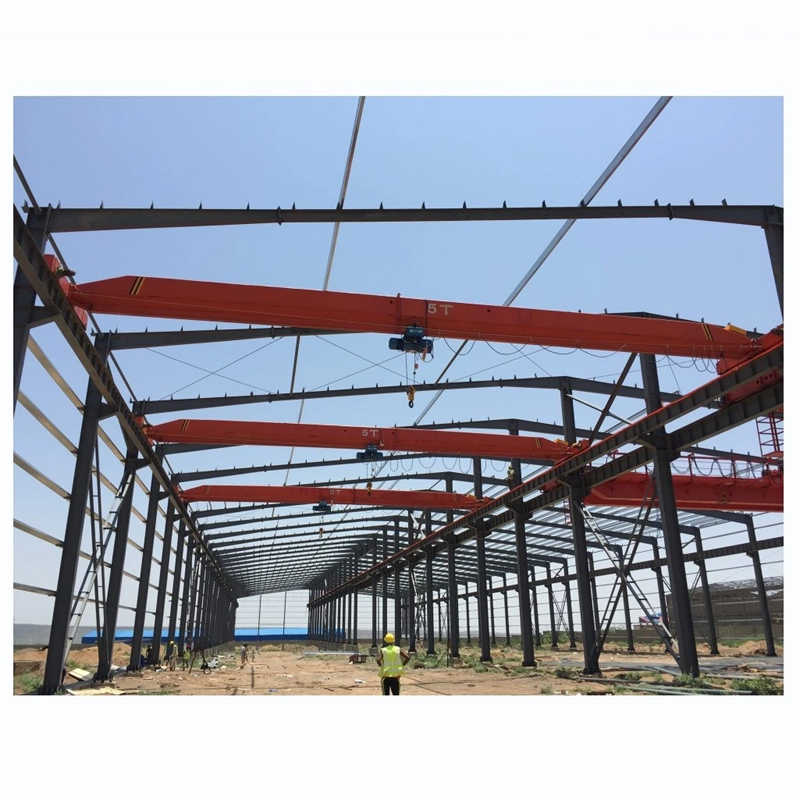 5 Ton Single Girder Beam Electric Overhead Crane Price for sale Brazil