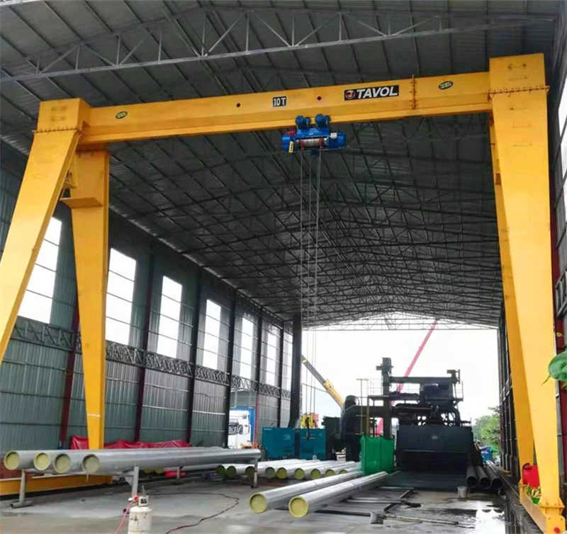 Mh Model Single Girder 5ton Rail Mounted Gantry Crane Price sale Panama