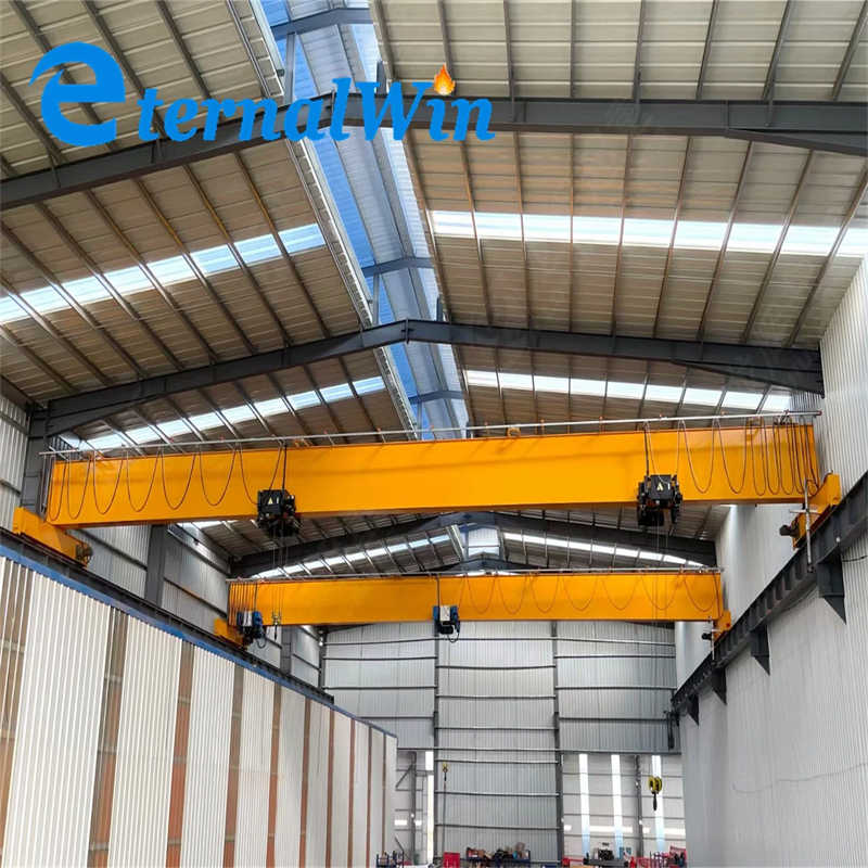 Factory Direct Selling Single Girder 10t Hoist Trolley Overhead Traveling Crane