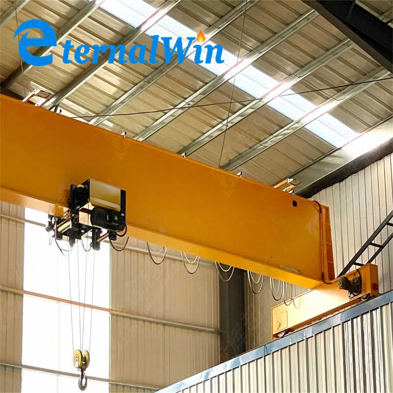 Factory Direct Selling Single Girder 10t Hoist Trolley Overhead Traveling Crane