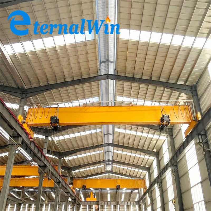 Factory Direct Selling Single Girder 10t Hoist Trolley Overhead Traveling Crane