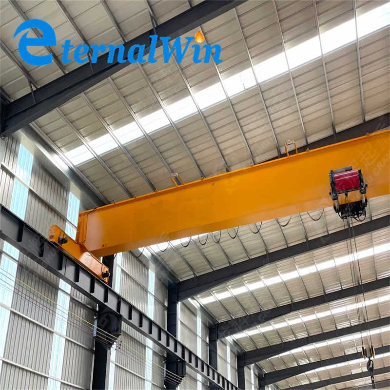 Factory Direct Selling Single Girder 10t Hoist Trolley Overhead Traveling Crane