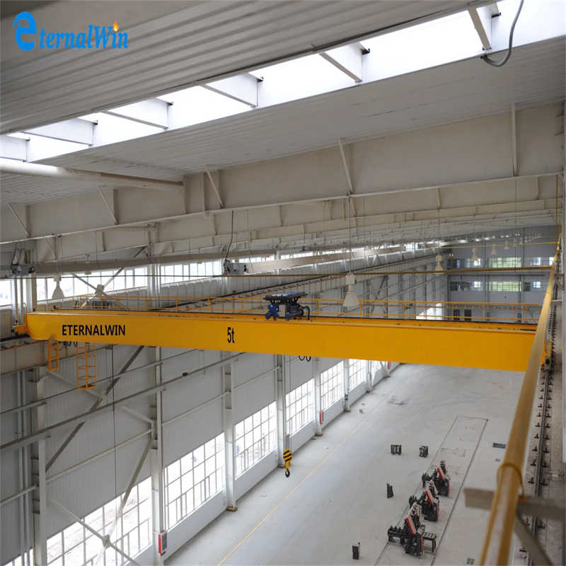 20t (Europe) Style Electric Double Girder Overhead Bridge Crane for Qd/Lh Type