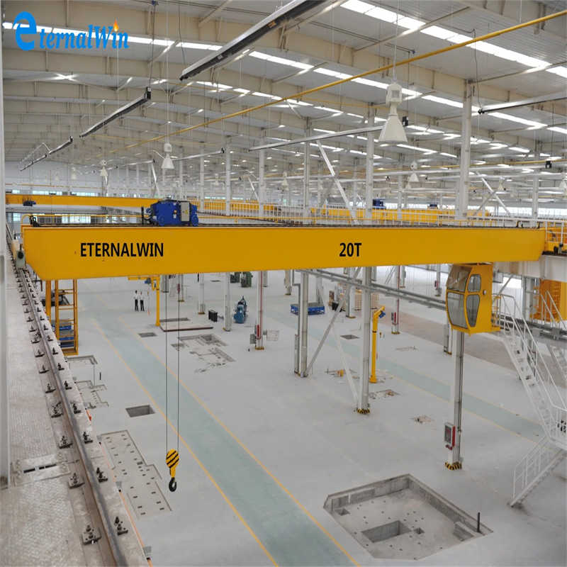 20t (Europe) Style Electric Double Girder Overhead Bridge Crane for Qd/Lh Type