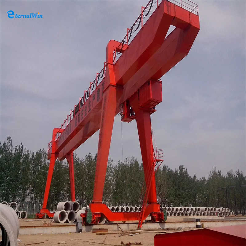 100ton Electric Heavy Duty Container Double Girder Gantry Crane