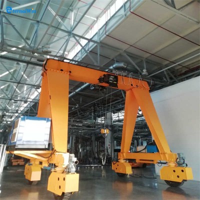 20t Beam Mounted Travelling Movable Indoor Single Girder Gantry Crane