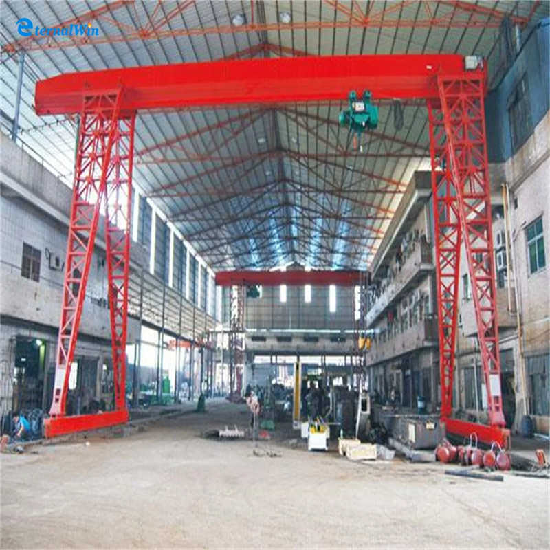 European Style Single Girder 25t Rubber Tyre Movable Container Gantry Crane