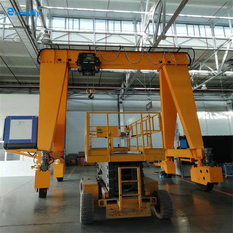 Rtg Double Girder 15 Ton Gantry Crane Price with Heavy Duty for Sales