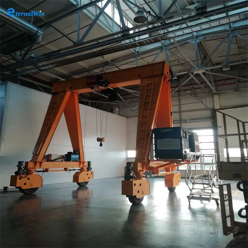 Rtg Double Girder 15 Ton Gantry Crane Price with Heavy Duty for Sales